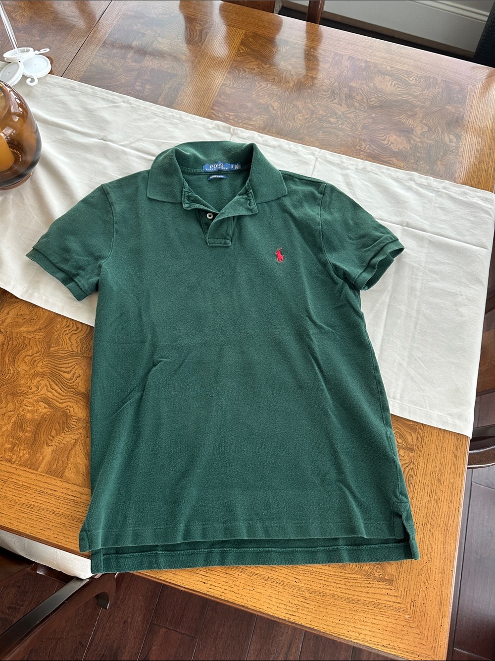 Ralph Lauren Forest Green Slim Fit Polo